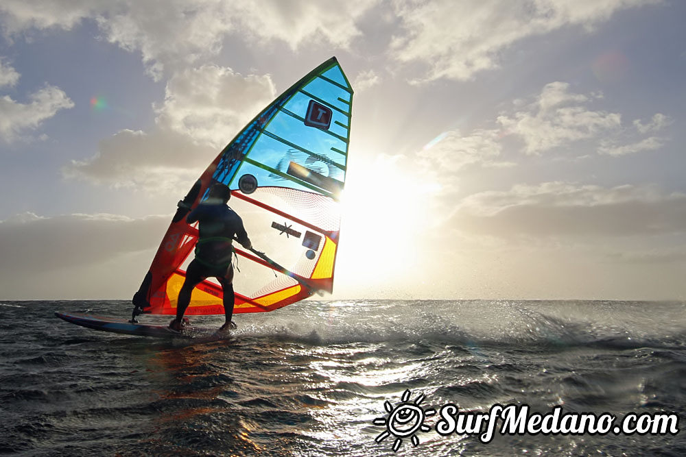  Early morning TWS Pro Slalom Training El Medano Tenerife 12-02-2017 Tenerife