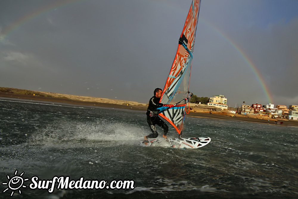  Early morning TWS Pro Slalom Training El Medano Tenerife 12-02-2017 Tenerife