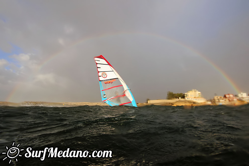  Early morning TWS Pro Slalom Training El Medano Tenerife 12-02-2017 Tenerife