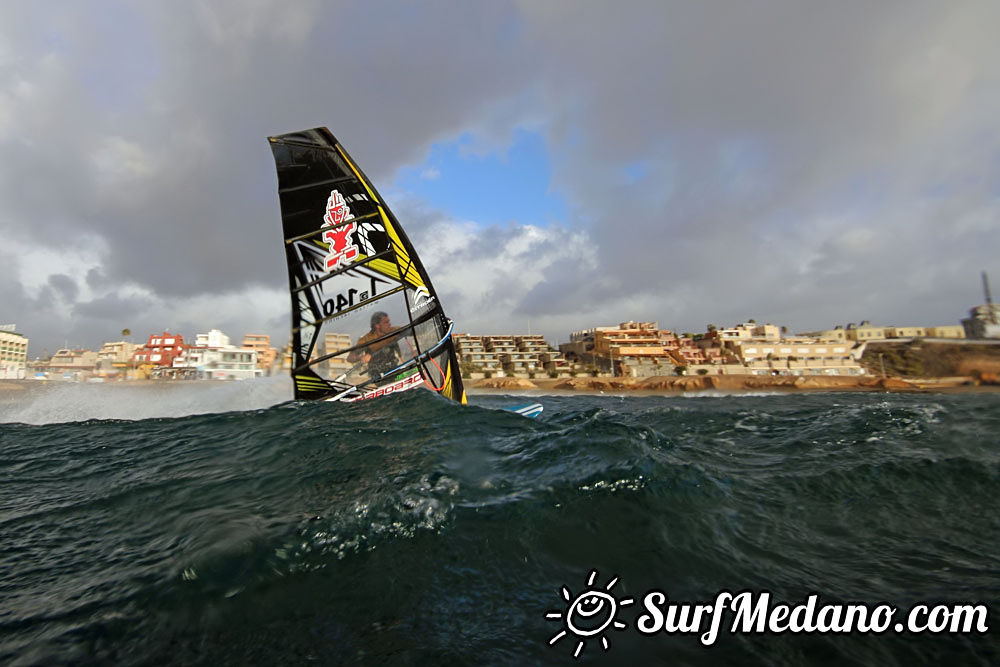  Early morning TWS Pro Slalom Training El Medano Tenerife 12-02-2017 Tenerife