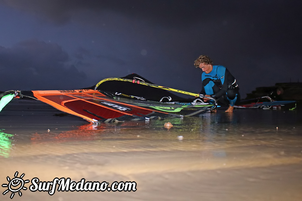  Early morning TWS Pro Slalom Training El Medano Tenerife 12-02-2017 Tenerife