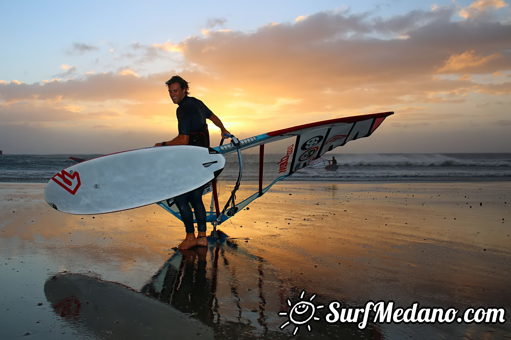  Early morning TWS Pro Slalom Training El Medano Tenerife 12-02-2017 Tenerife