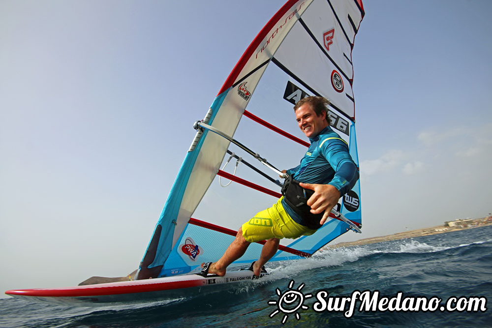  Light wind TWS Pro Slalom Training El Medano Tenerife 24-02-2017 Tenerife