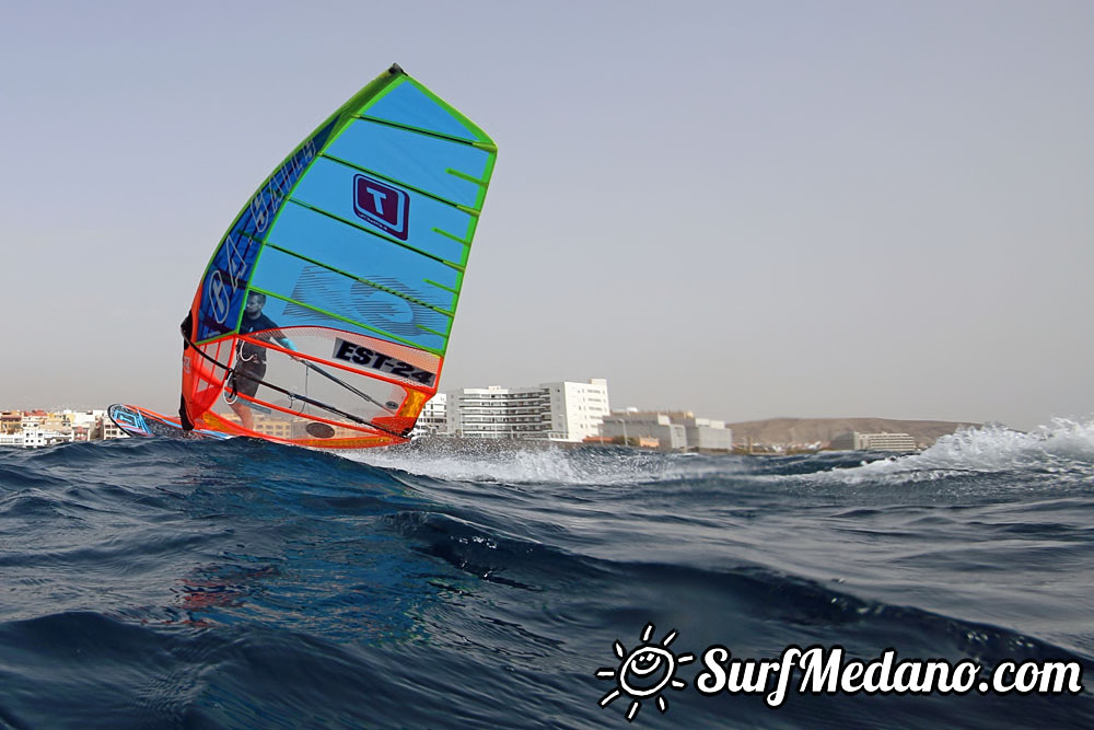  Light wind TWS Pro Slalom Training El Medano Tenerife 24-02-2017 Tenerife