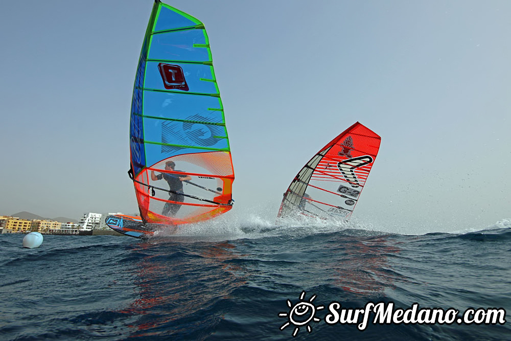  Light wind TWS Pro Slalom Training El Medano Tenerife 24-02-2017 Tenerife