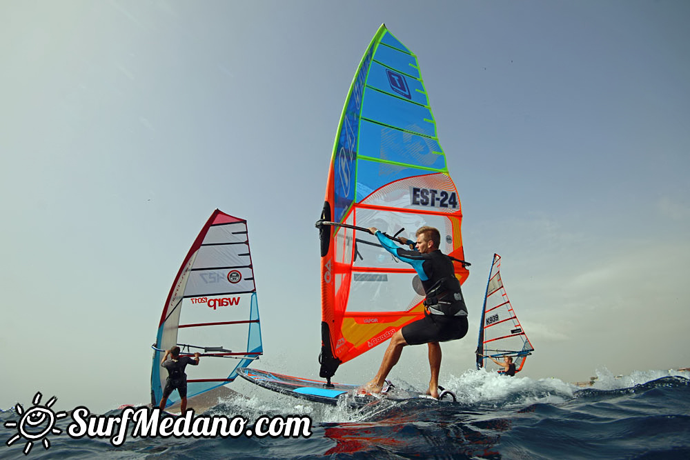  Light wind TWS Pro Slalom Training El Medano Tenerife 24-02-2017 Tenerife