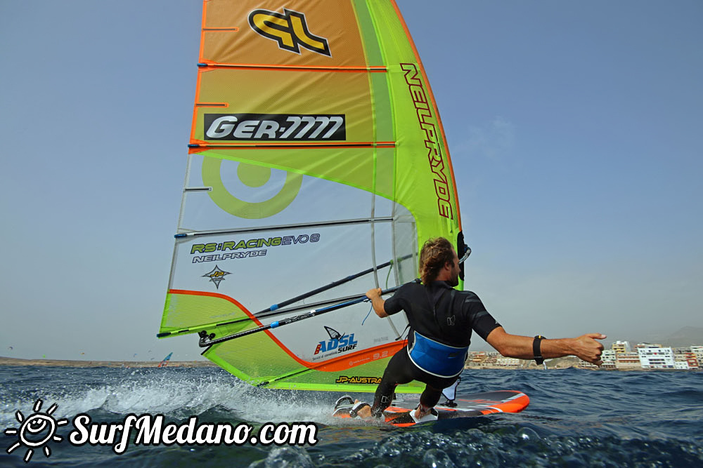  Light wind TWS Pro Slalom Training El Medano Tenerife 24-02-2017 Tenerife