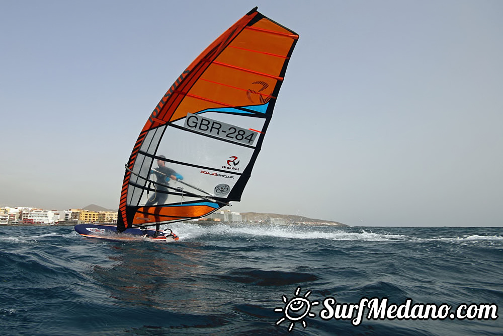  Light wind TWS Pro Slalom Training El Medano Tenerife 24-02-2017 Tenerife