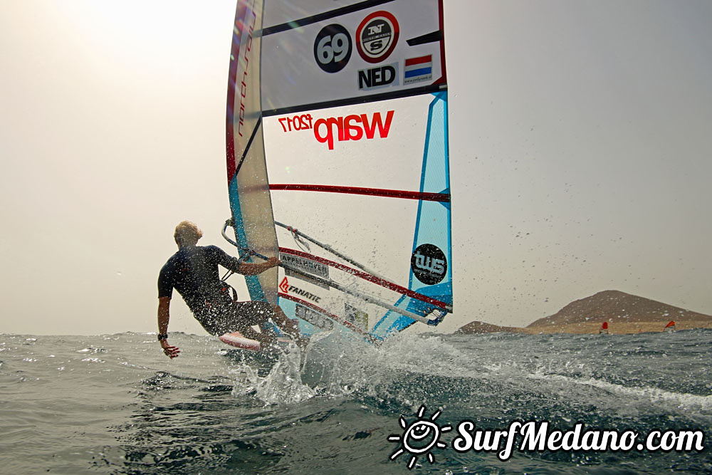  Light wind TWS Pro Slalom Training El Medano Tenerife 24-02-2017 Tenerife