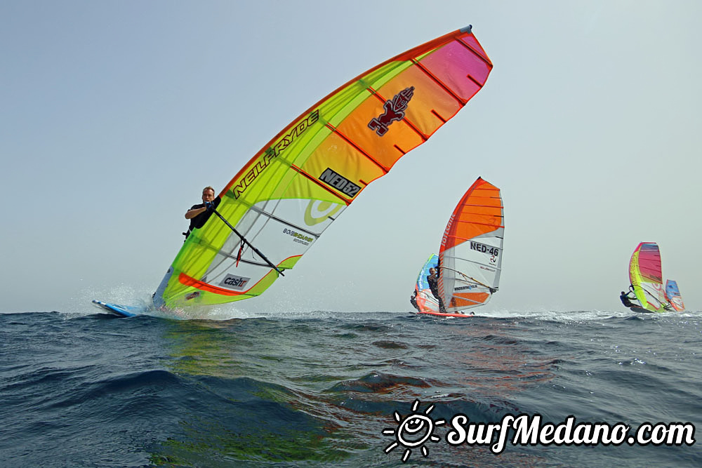  Light wind TWS Pro Slalom Training El Medano Tenerife 24-02-2017 Tenerife