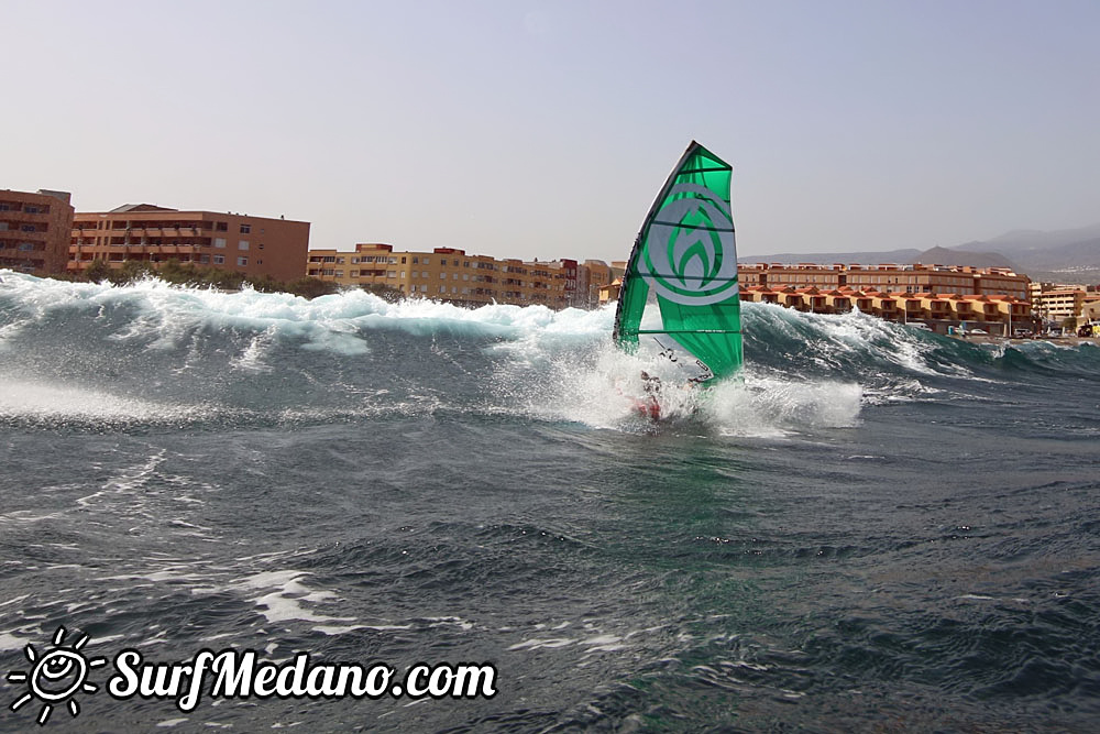  Wave windsurfing at El Cabezo in El Medano 01-03-2017 Tenerife