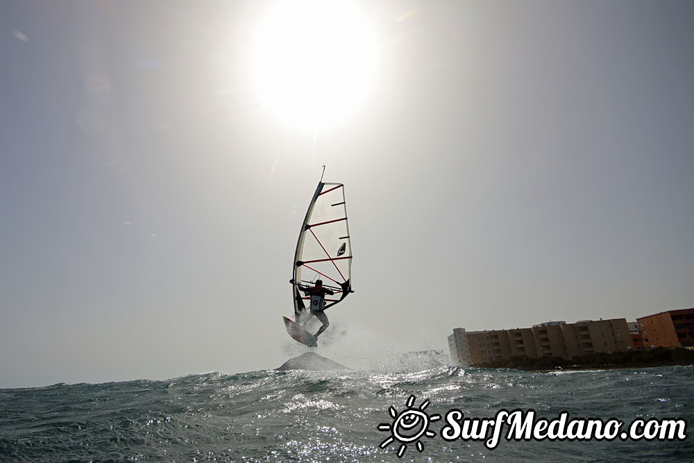  Wave windsurfing at El Cabezo in El Medano 01-03-2017 Tenerife