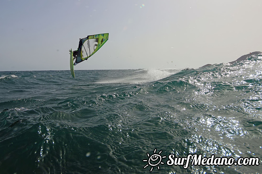  Wave windsurfing at El Cabezo in El Medano 01-03-2017 Tenerife