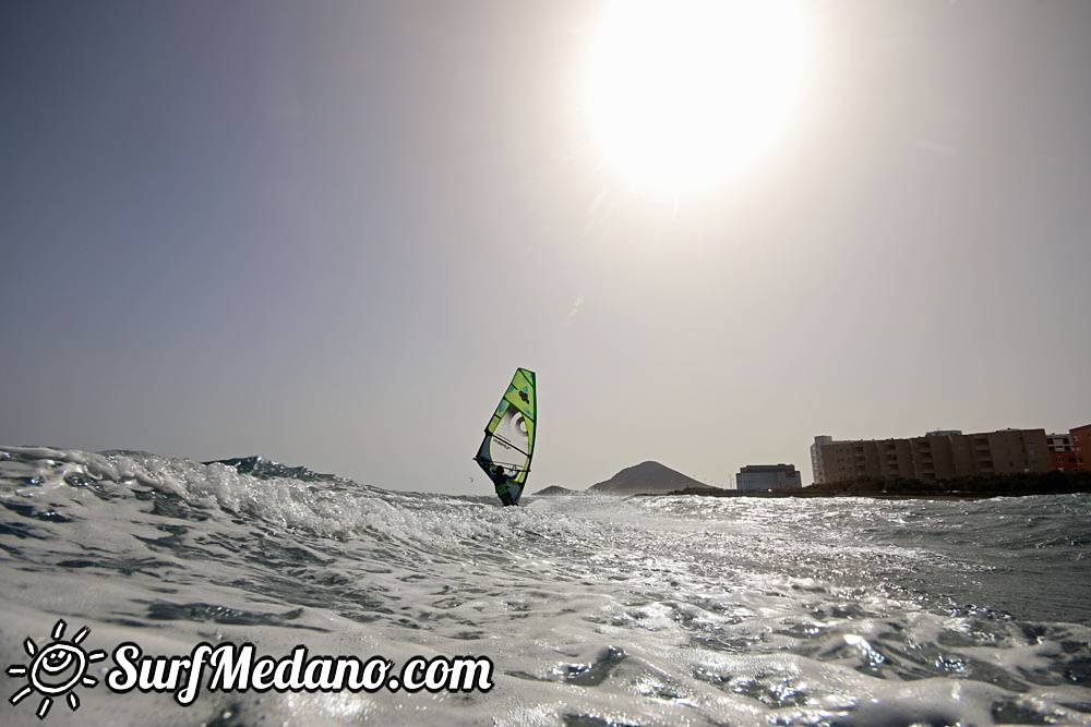  Wave windsurfing at El Cabezo in El Medano 01-03-2017 Tenerife