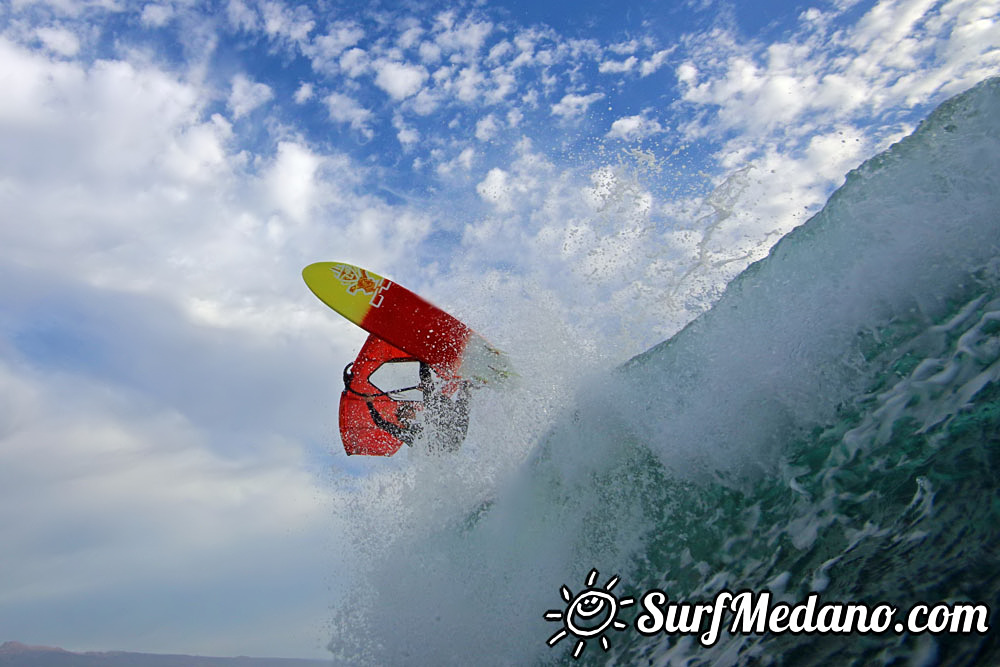  Early morning windsurfing at EL Cabezo in El Medano 06-03-2016 Tenerife