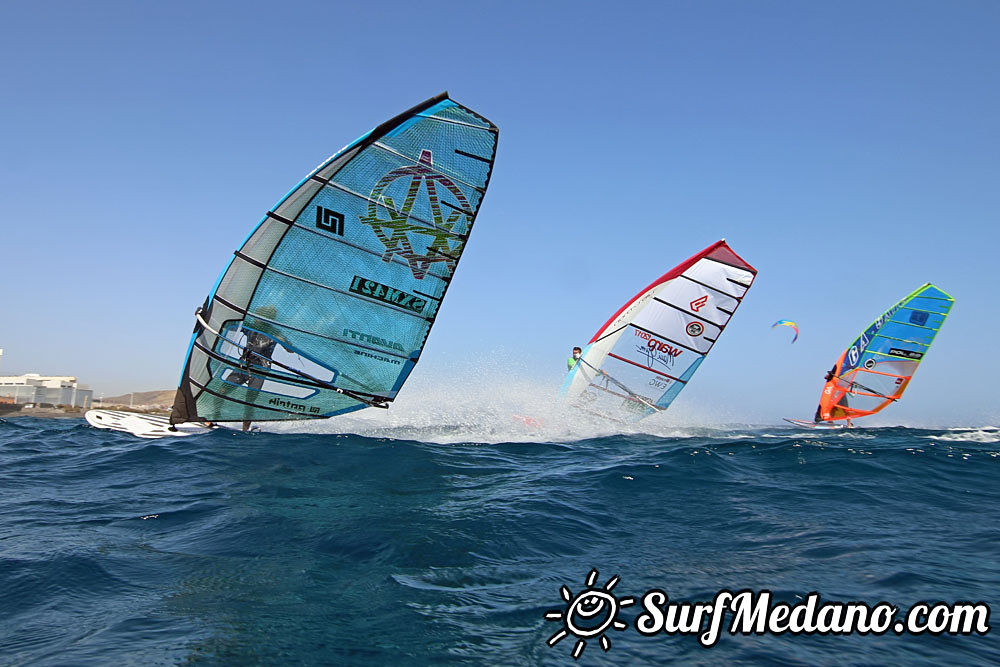  Light wind TWS Pro Slalom Training El Medano Tenerife 08-03-2017 Tenerife