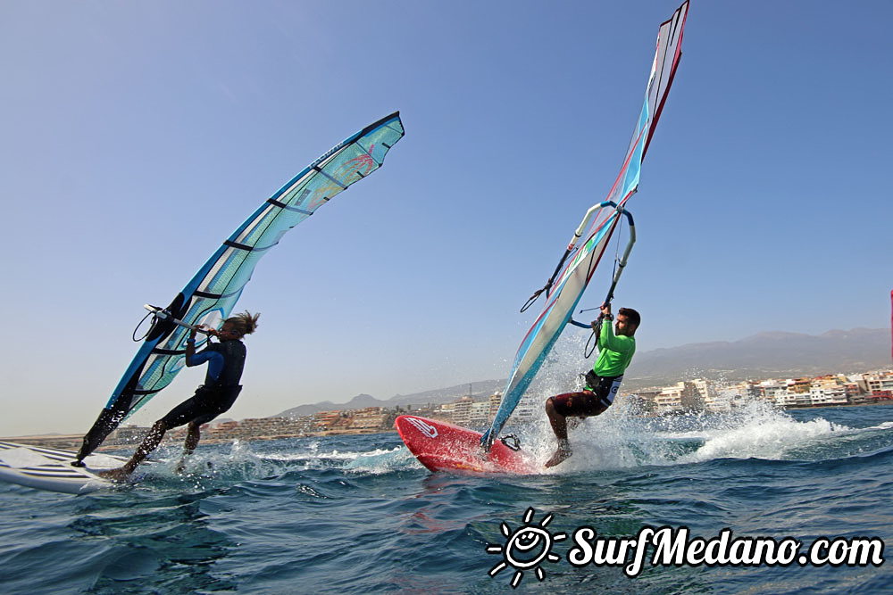  Light wind TWS Pro Slalom Training El Medano Tenerife 08-03-2017 Tenerife