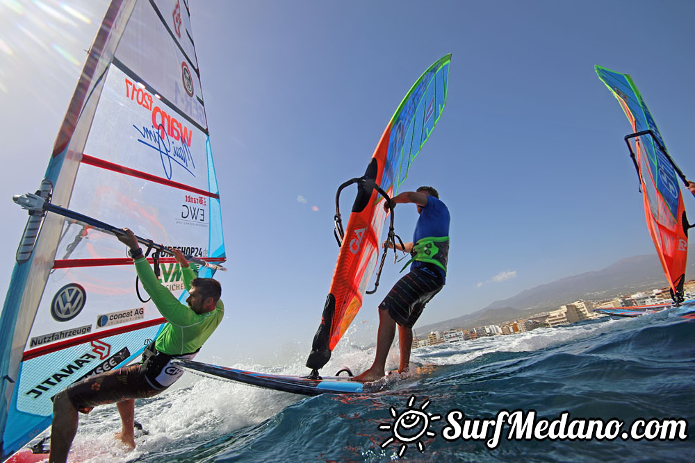  Light wind TWS Pro Slalom Training El Medano Tenerife 08-03-2017 Tenerife