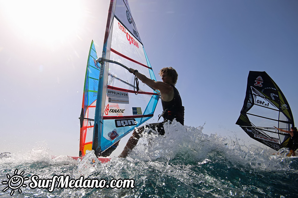  Light wind TWS Pro Slalom Training El Medano Tenerife 08-03-2017 Tenerife