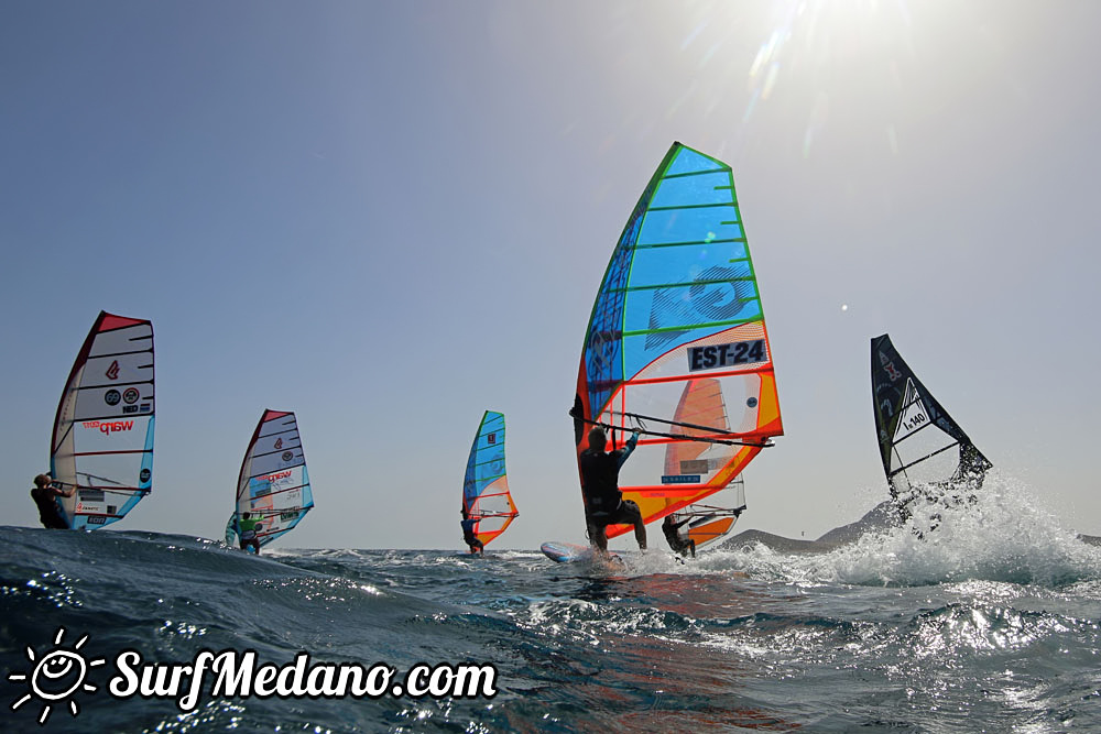  Light wind TWS Pro Slalom Training El Medano Tenerife 08-03-2017 Tenerife