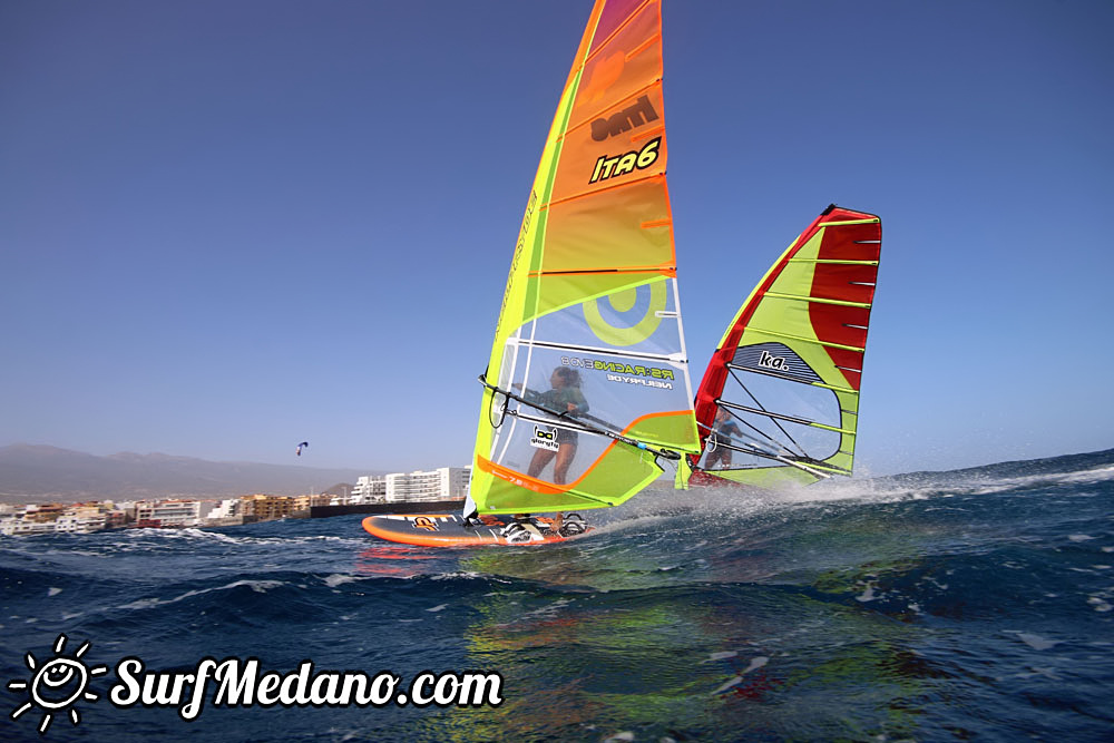  Light wind TWS Pro Slalom Training El Medano Tenerife 08-03-2017 Tenerife