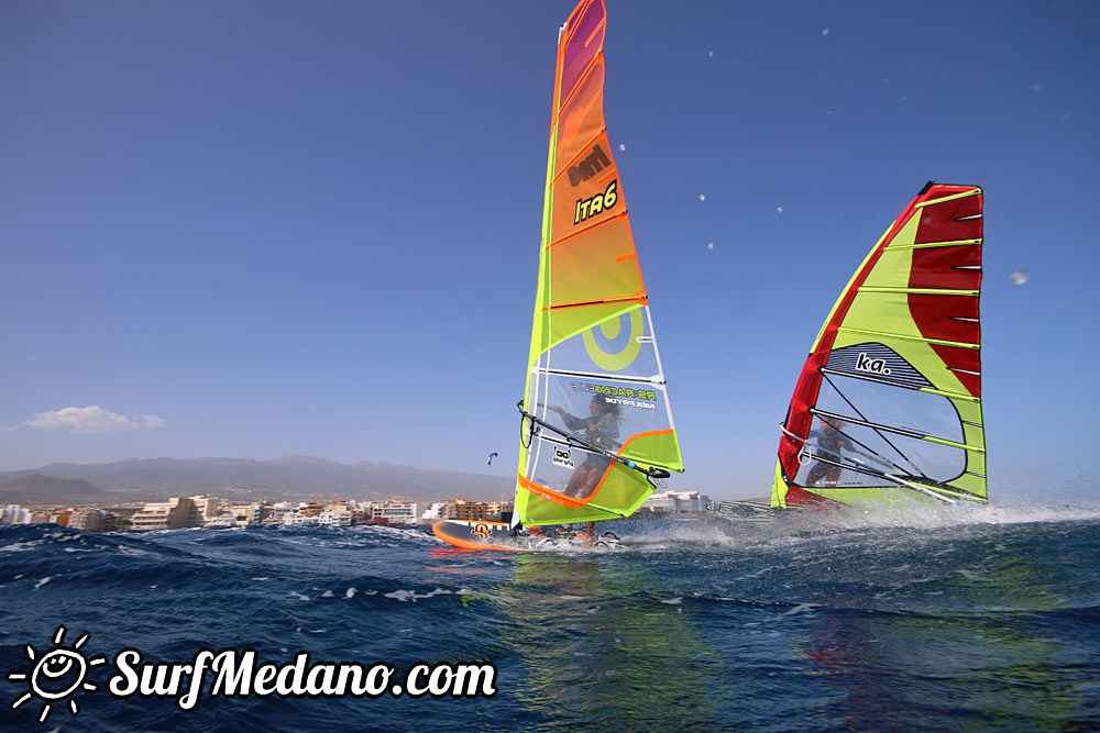  Light wind TWS Pro Slalom Training El Medano Tenerife 08-03-2017 Tenerife