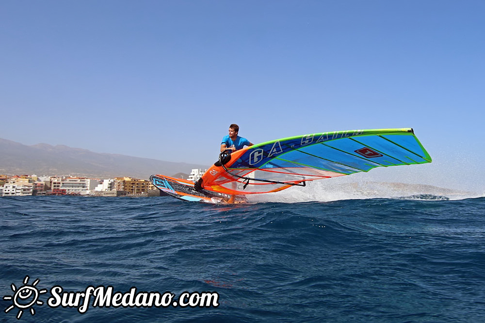  Light wind TWS Pro Slalom Training El Medano Tenerife 08-03-2017 Tenerife