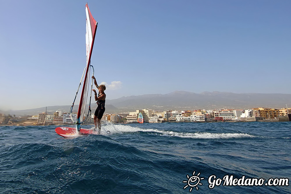  Light wind TWS Pro Slalom Training El Medano Tenerife 08-03-2017 Tenerife