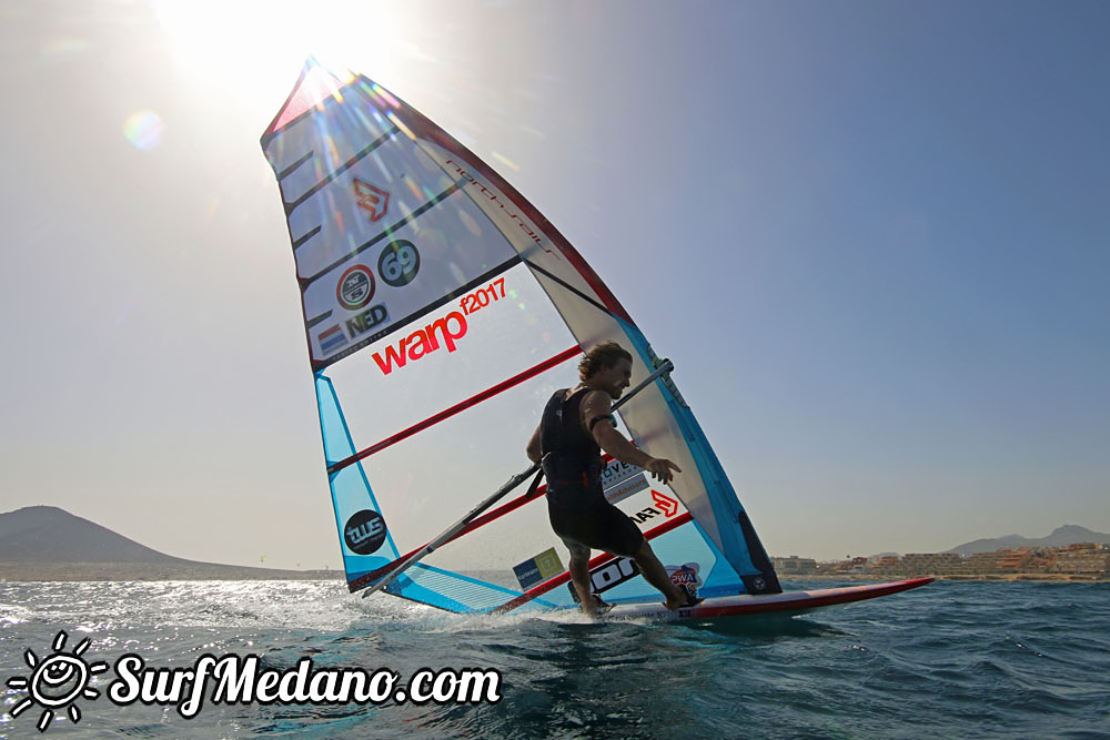  Light wind TWS Pro Slalom Training El Medano Tenerife 08-03-2017 Tenerife