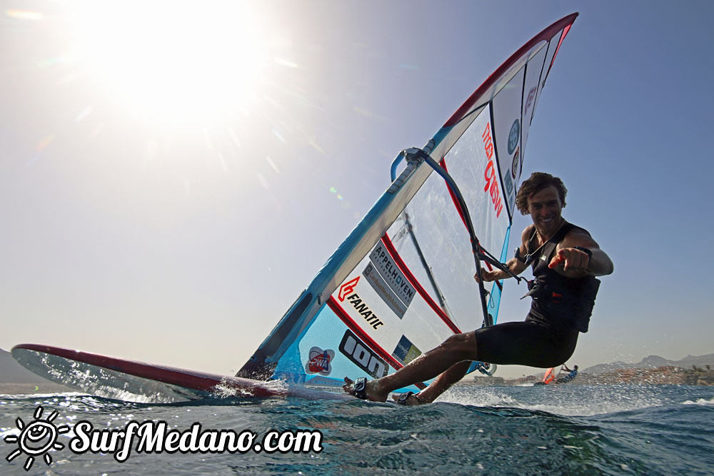  Light wind TWS Pro Slalom Training El Medano Tenerife 08-03-2017 Tenerife