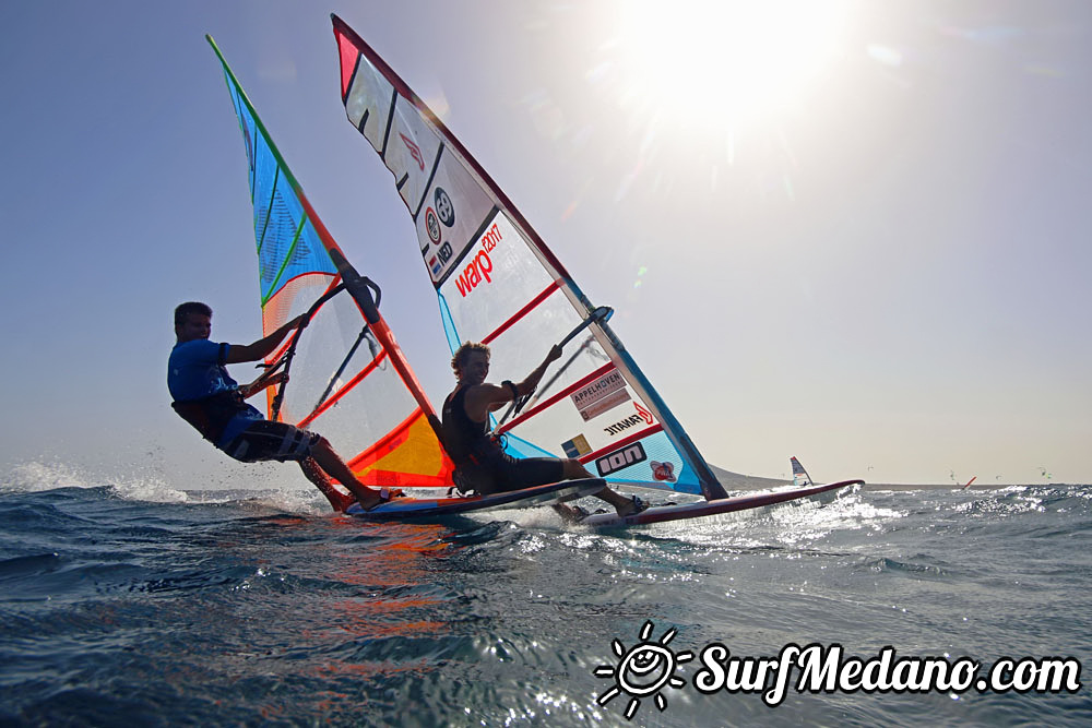  Light wind TWS Pro Slalom Training El Medano Tenerife 08-03-2017 Tenerife