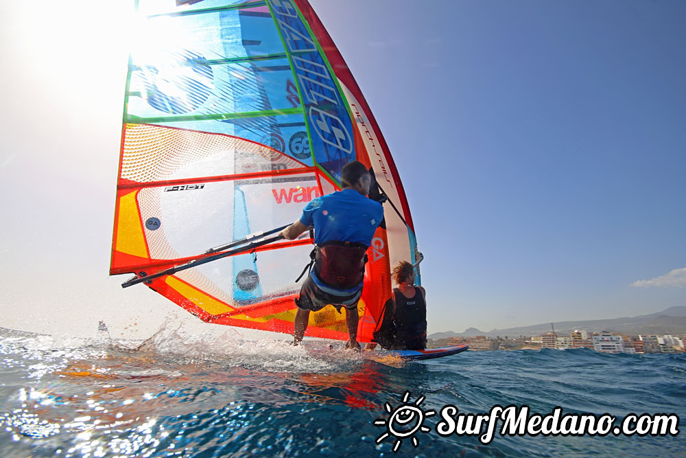  Light wind TWS Pro Slalom Training El Medano Tenerife 08-03-2017 Tenerife