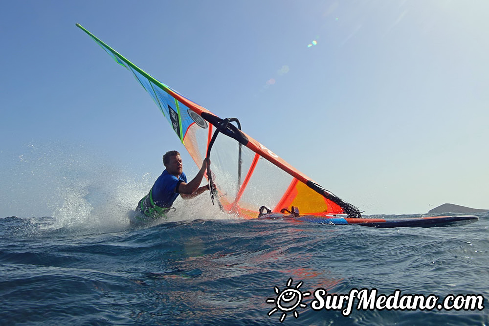  Light wind TWS Pro Slalom Training El Medano Tenerife 08-03-2017 Tenerife