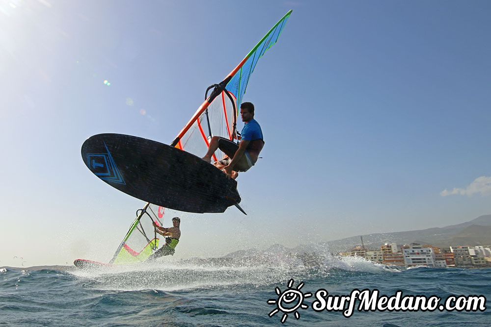  Light wind TWS Pro Slalom Training El Medano Tenerife 08-03-2017 Tenerife