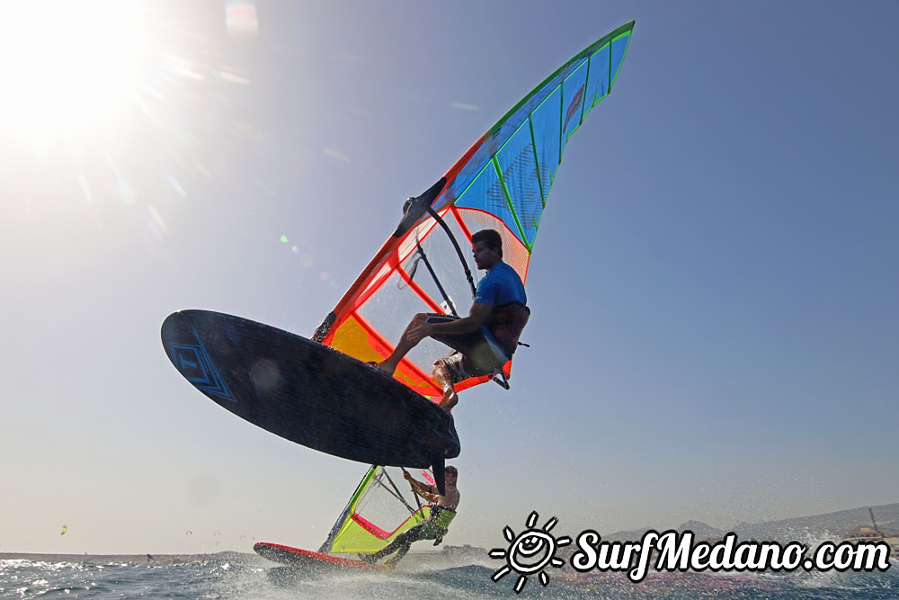  Light wind TWS Pro Slalom Training El Medano Tenerife 08-03-2017 Tenerife