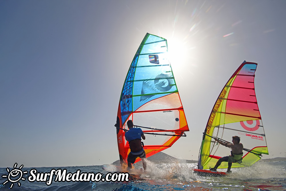  Light wind TWS Pro Slalom Training El Medano Tenerife 08-03-2017 Tenerife