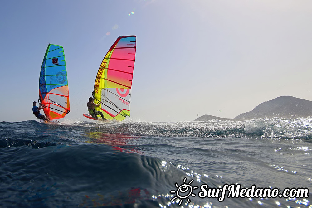  Light wind TWS Pro Slalom Training El Medano Tenerife 08-03-2017 Tenerife