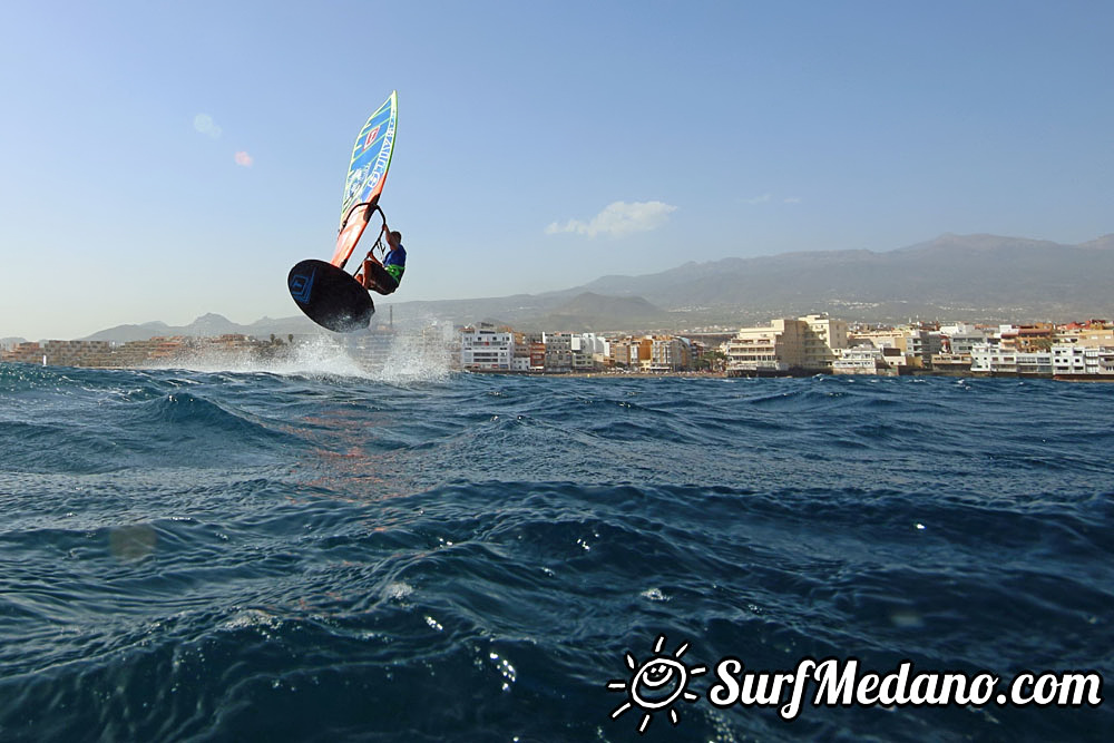  Light wind TWS Pro Slalom Training El Medano Tenerife 08-03-2017 Tenerife