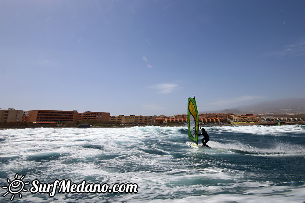  Windsurfing at El Cabezo in El Medano 31-03-2017 Tenerife