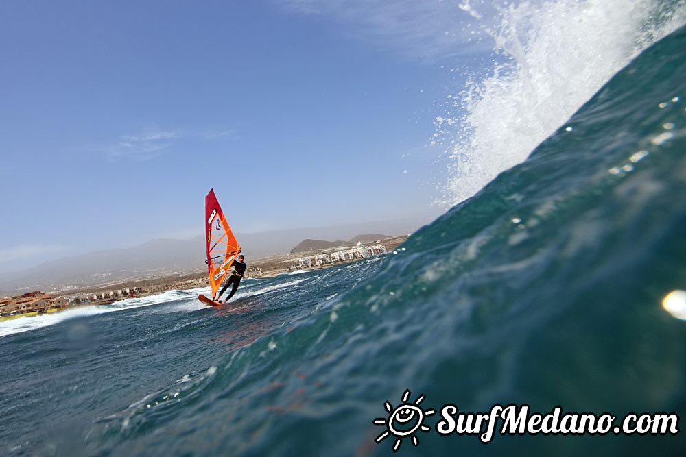  Windsurfing at El Cabezo in El Medano 31-03-2017 Tenerife