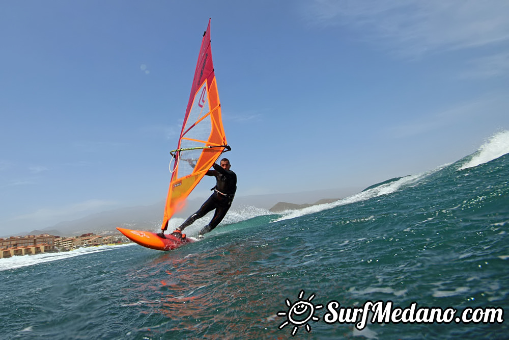  Windsurfing at El Cabezo in El Medano 31-03-2017 Tenerife