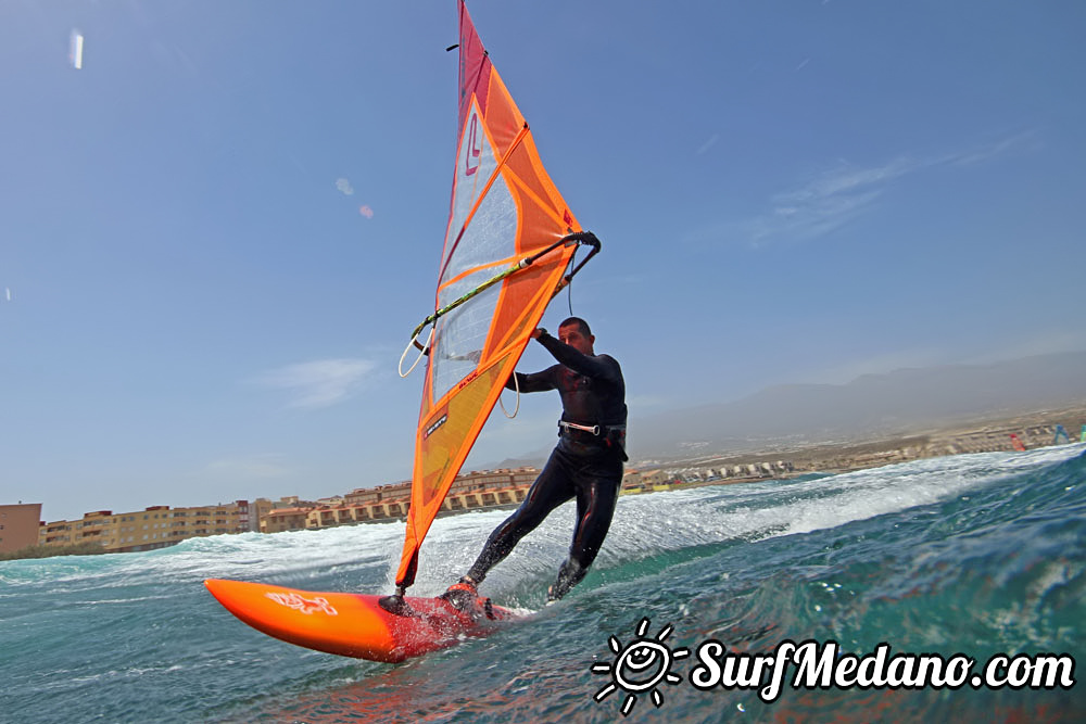  Windsurfing at El Cabezo in El Medano 31-03-2017 Tenerife