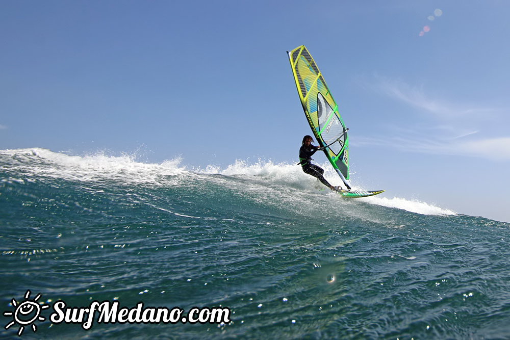  Windsurfing at El Cabezo in El Medano 31-03-2017 Tenerife