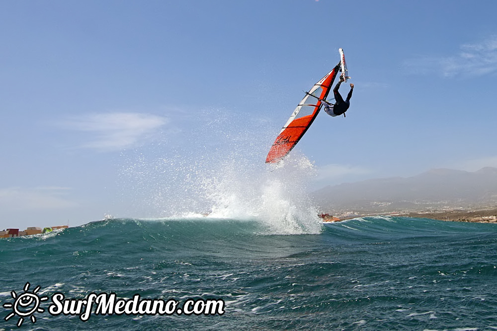  Windsurfing at El Cabezo in El Medano 31-03-2017 Tenerife