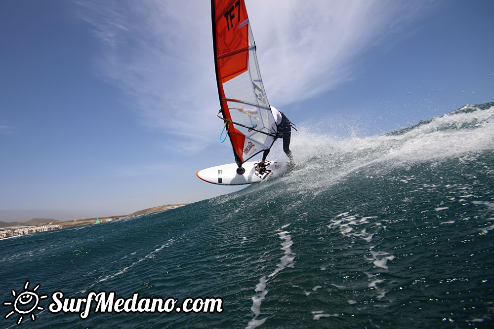  Windsurfing at El Cabezo in El Medano 31-03-2017 Tenerife