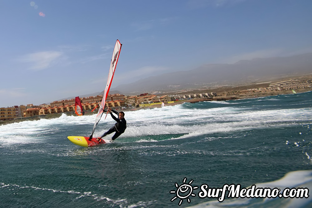  Windsurfing at El Cabezo in El Medano 31-03-2017 Tenerife