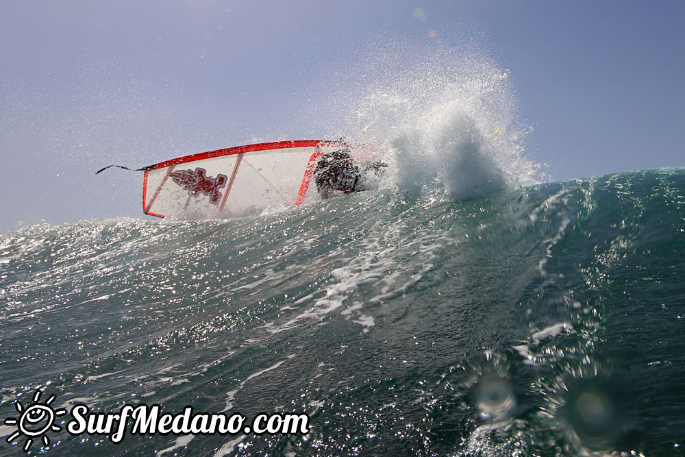  Windsurfing at El Cabezo in El Medano 31-03-2017 Tenerife