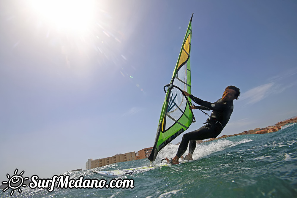  Windsurfing at El Cabezo in El Medano 31-03-2017 Tenerife