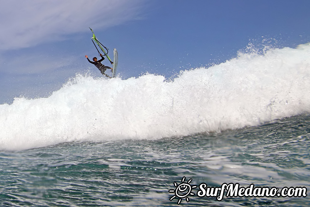  Windsurfing at El Cabezo in El Medano 31-03-2017 Tenerife
