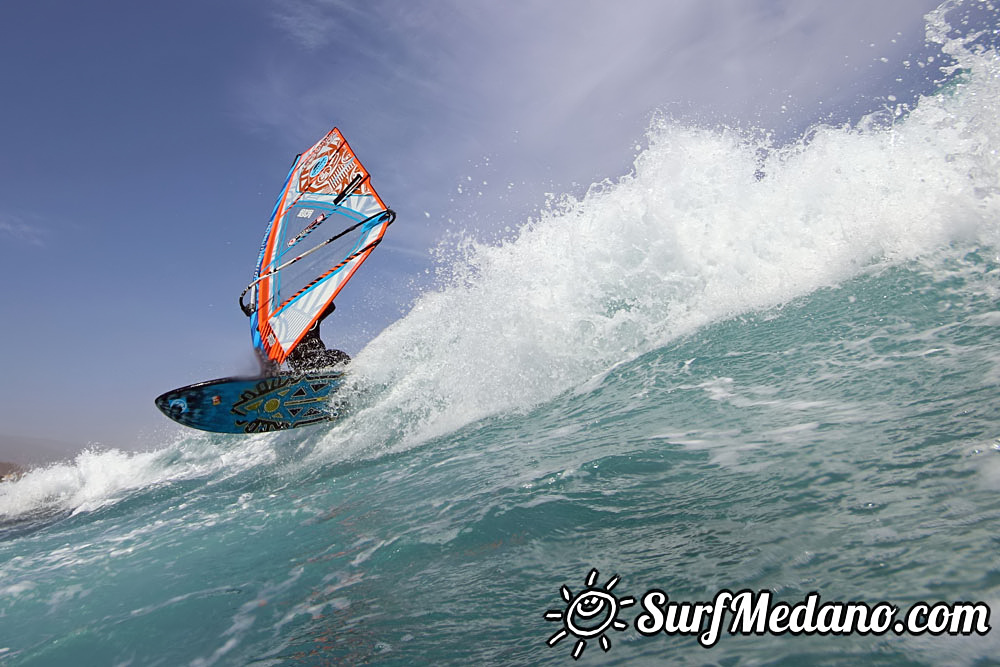  Windsurfing at El Cabezo in El Medano 31-03-2017 Tenerife